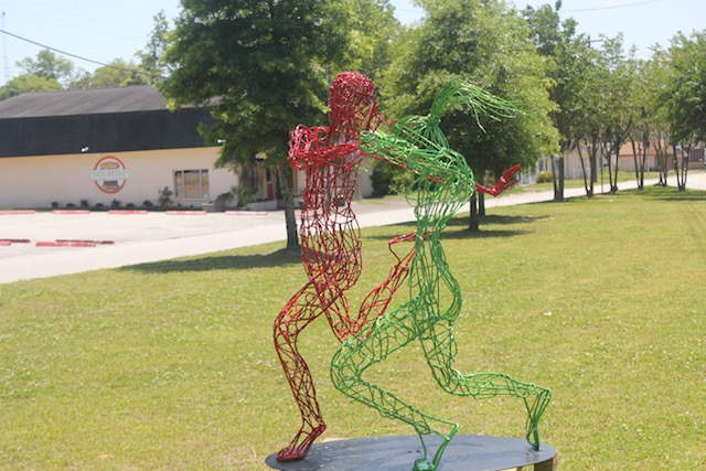 Dancing Figures, displayed in North Charleston and Mt. Pleasant, SC, view #1